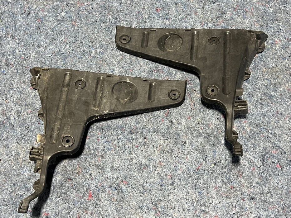 02-08 Audi A4 B6 Sedan AWD L/R Rear Bumper to Body Brackets 8E5807454A #118EM