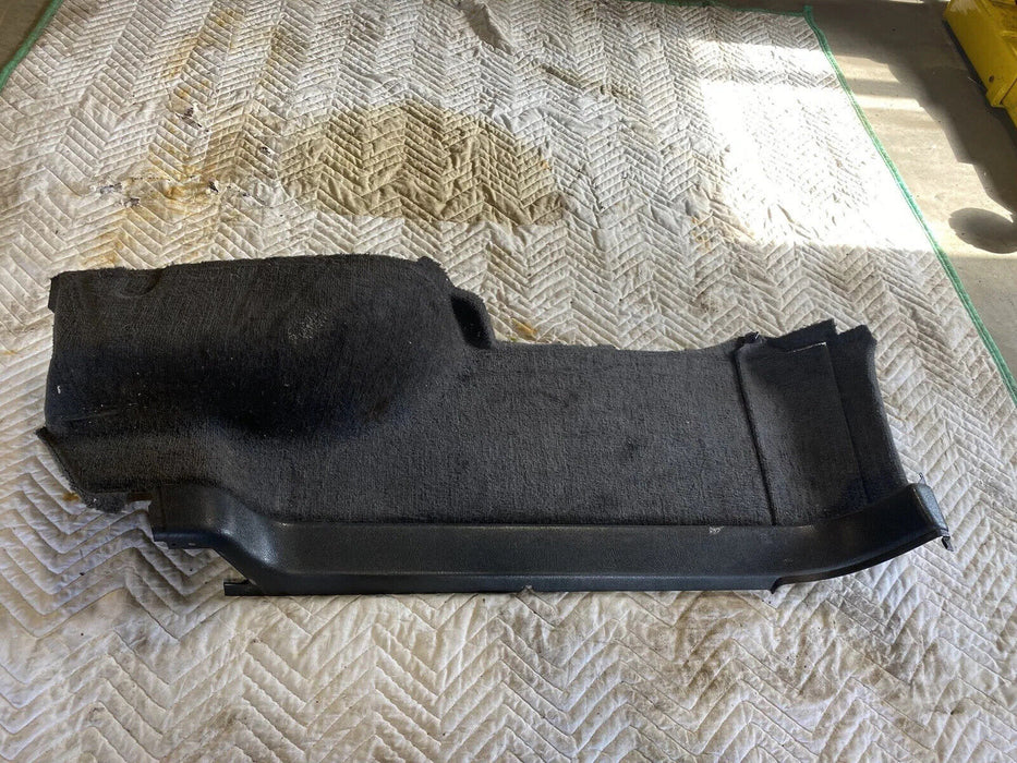 98-00 Volvo V70R V70 Left Rear Cargo Charcoal Trim Panel C to D OEM #1555E