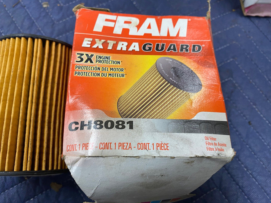 Engine Oil Filter Extra Guard Fram CH8081 Cartridge Filter BMW #2549E