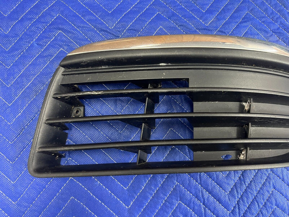 2006-2010 VW Jetta 2.5L Left Fog Light Cover Grille w/Chrome 1K0853665F OEM#65MC