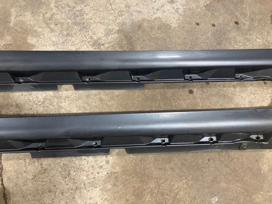 2005-2007 Volvo S60R S60 Side Skirt Trim Gray Pair Rocker Panel Covers #1471M