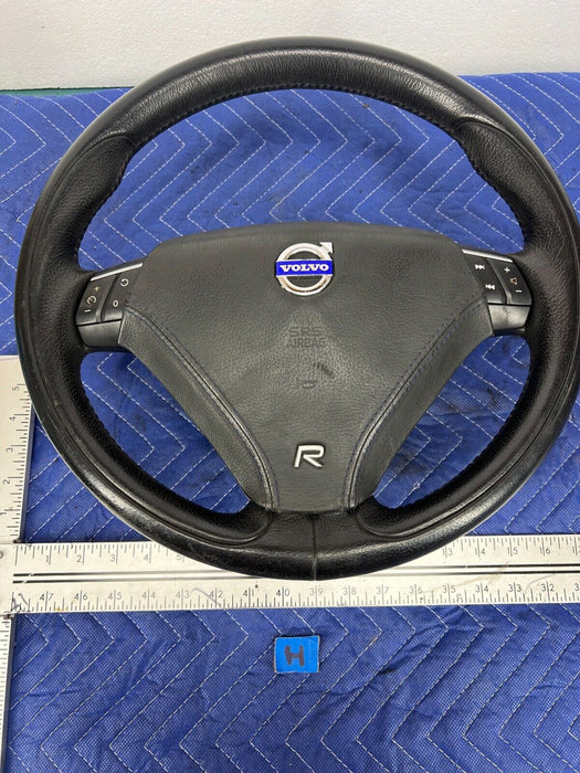 2005-2007 Volvo S60R V70R Steering Wheel Assembly Blue Emblem 30776480 OE#1307EM