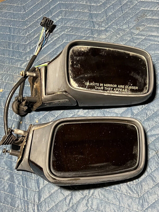 1998-2000 Volvo V70R V70 S70 Pair Power Heated Mirrors Left & Right Black #68EM