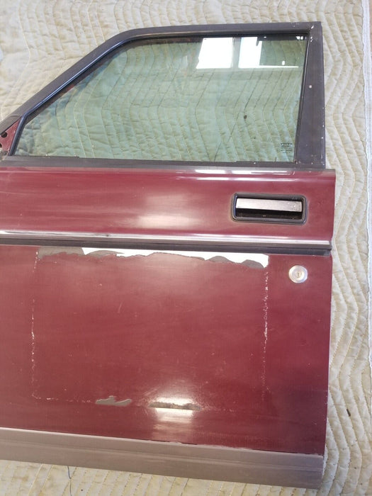 1986-1993 Volvo 244 Sedan Front Left Door w/Glass & Window Regulator #156AN