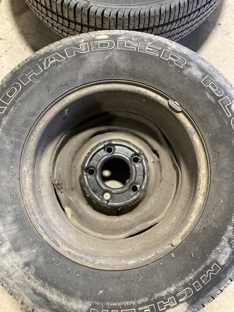 1976-1979 Cadillac Seville Set Of 4 Rims And Tires Wheels 15” R15 GM OEM #1848M