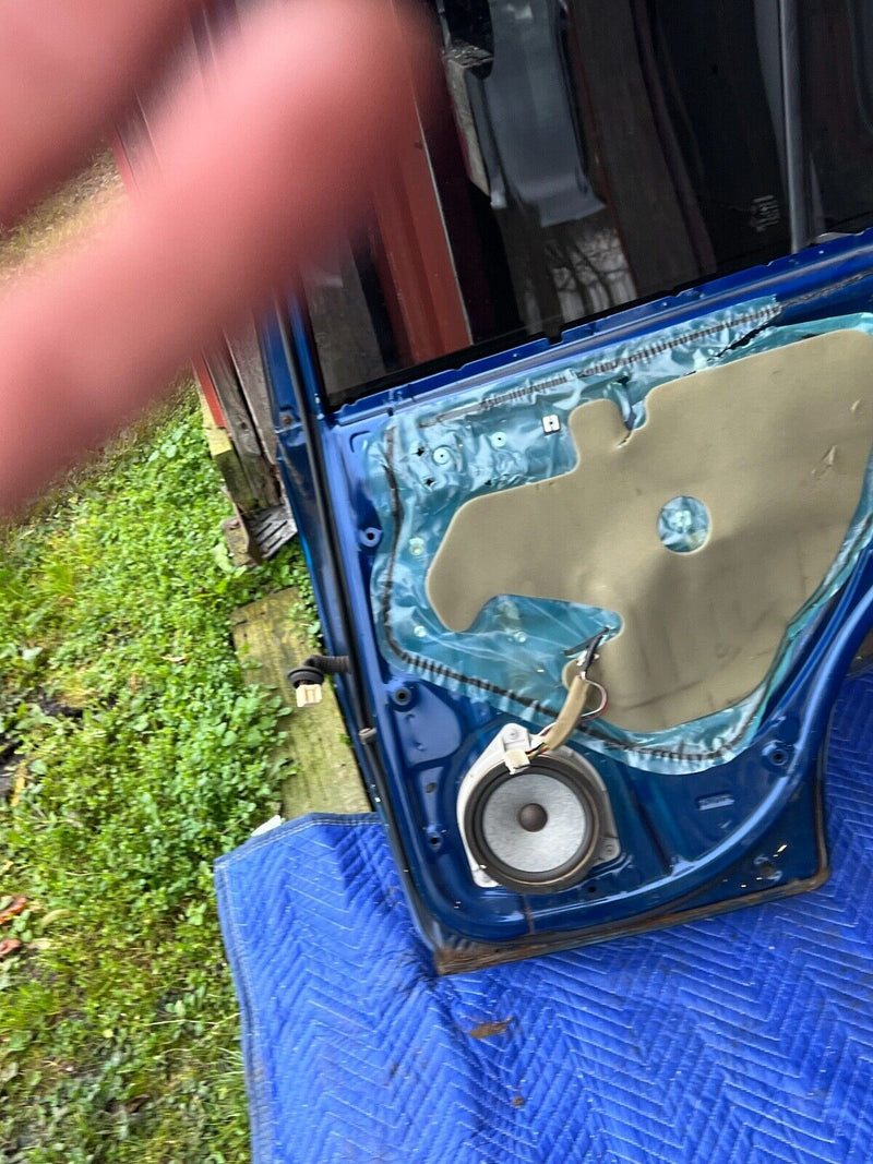 2004-2005 Toyota RAV4 Blue Passenger Side Right Rear Door Assembly OEM #845EM