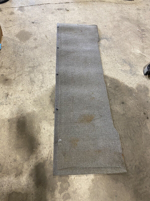 95-02 Chevrolet Silverado Extended Cab Rear Seat Gray Carpet Panel OEM #1295E