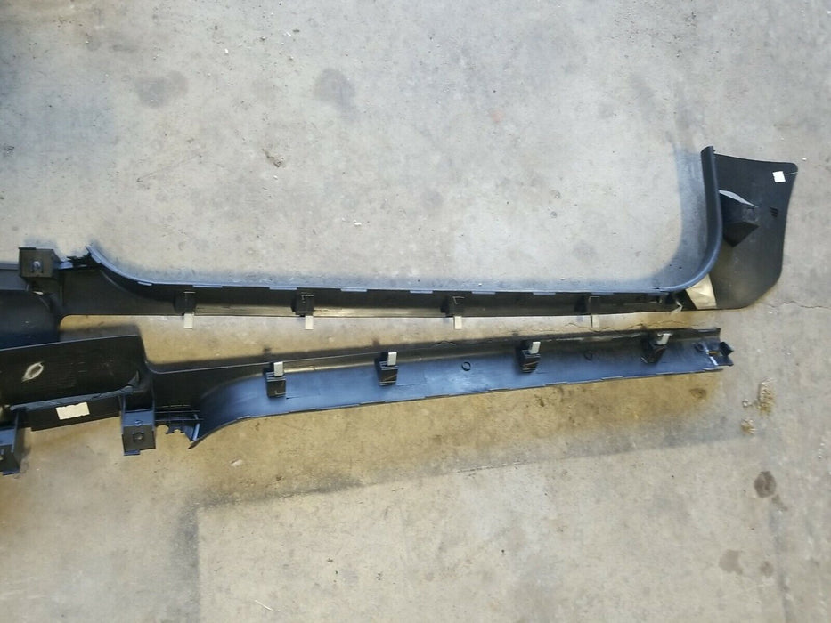 2001-2005 VW Jetta Left & Right Interior Door To Carpet Sill Trim Sedan #123CN