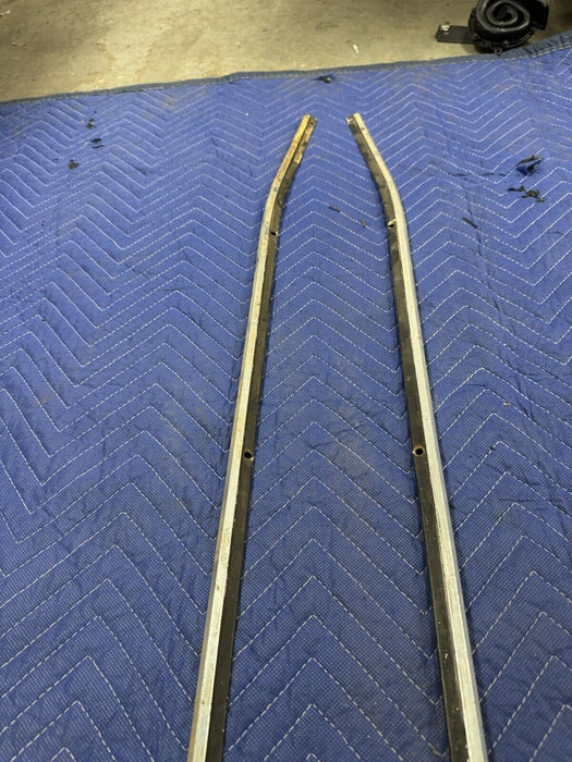 1968-1969 Corvette C3 Rocker Panel Cover Pair Trim Strip L & R Upper OEM #3233E