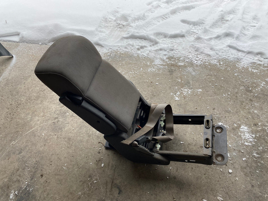 04-08 Ford F150 Gray Center Console Jumpseat Armrest W/Base Lid Seat OEM #326E