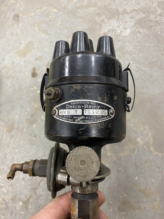 Delco Remy 645T Distributor 6 Cylinder 1935 1936 Chevy 711238 194 207 216 #2762E