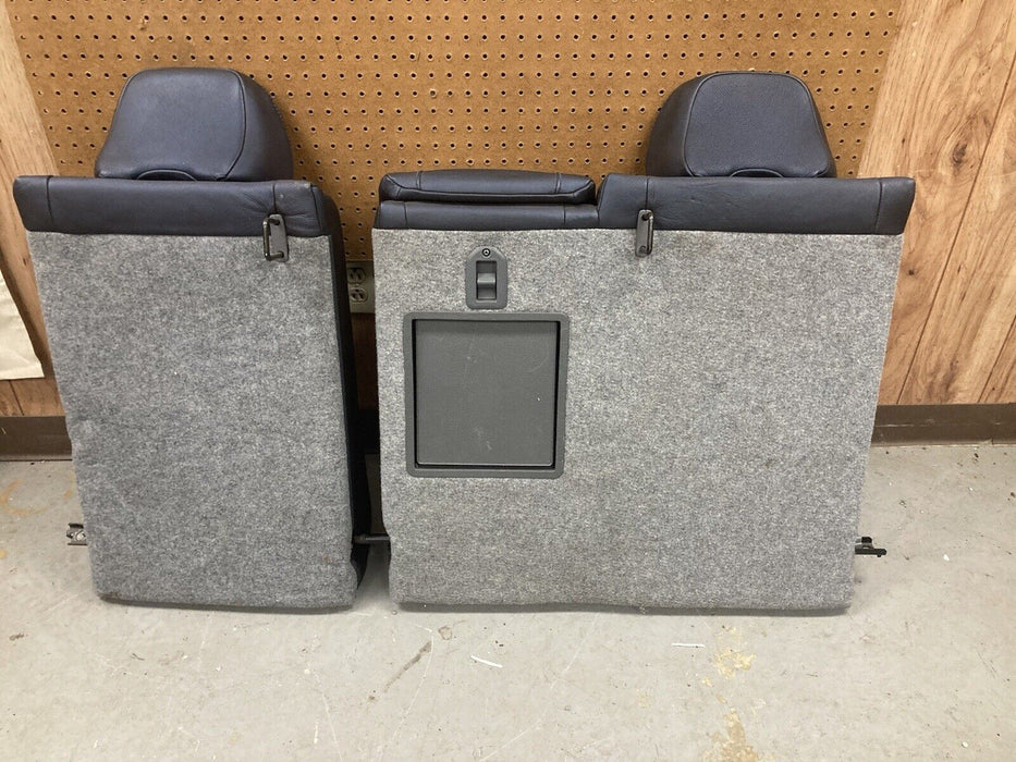 2005 2006 2007 Volvo S60R S60 Rear Seat Nordkap Blue Leather Back Bench #1409M