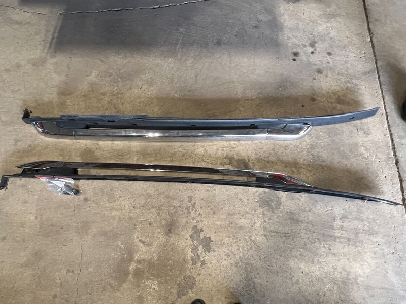 2002-2007 Saturn Vue Left & Right Chrome Luggage Roof Rack Cargo Bars OEM #626EM