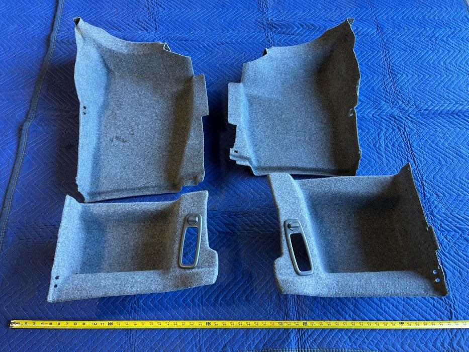 2005-2007 Volvo S60R Set of Rear RH & LH Trunk Carpet Side Panels OEM #1087EM