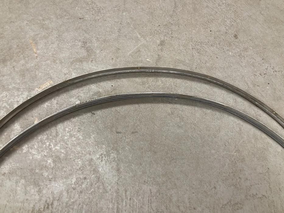 1976-1979 Cadillac Seville Rear Fender Chrome Trim Molding Rings OEM #1906M