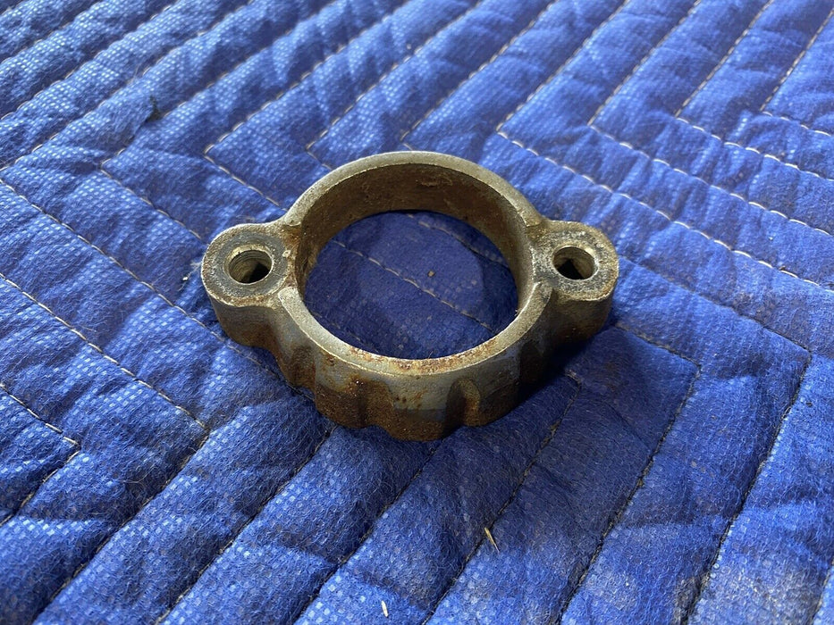 1974 Honda CB360 CB360T Exhaust Manifold Flange Twin Cylinder Motorcycle #3034E