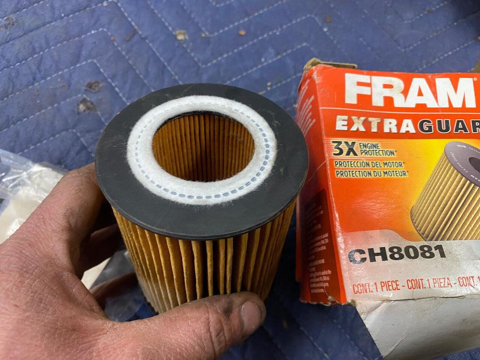 Engine Oil Filter Extra Guard Fram CH8081 Cartridge Filter BMW #2549E