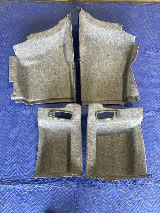 2004-2007 Volvo S60R S60 V70R Trunk Side Cargo Panel Set Carpet Rear OEM #2964M