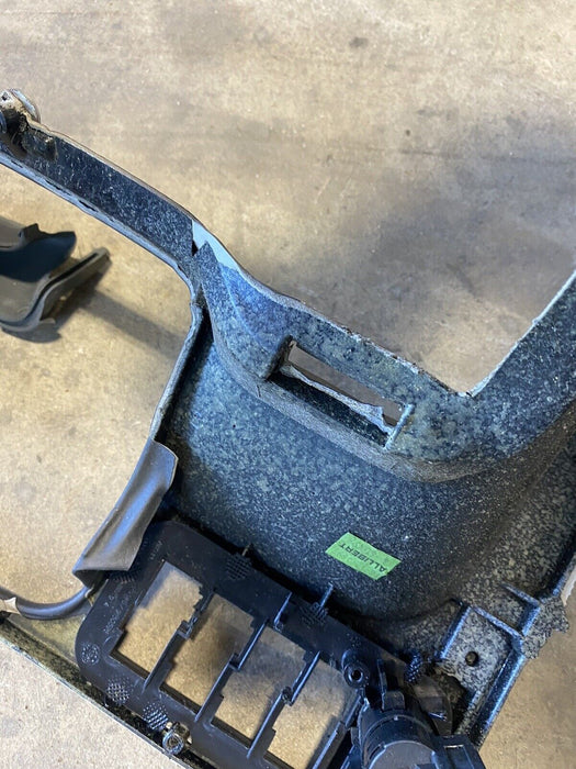 98-00 Volvo V70R V70 S70 Lower Left Dash Kick Panel Charcoal Gray OEM #1546E