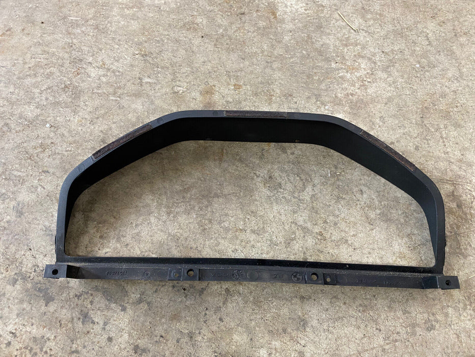 1984-91 BMW 3 Series E30 Instrument Cluster Surround Bezel Plastic Trim #755E