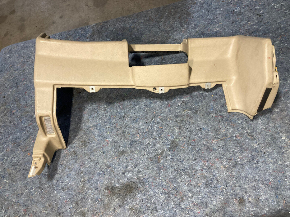 1992-1997 Volvo 850 GLT Lower Dash Panel Dashboard Tan Driver Kick OEM #746M