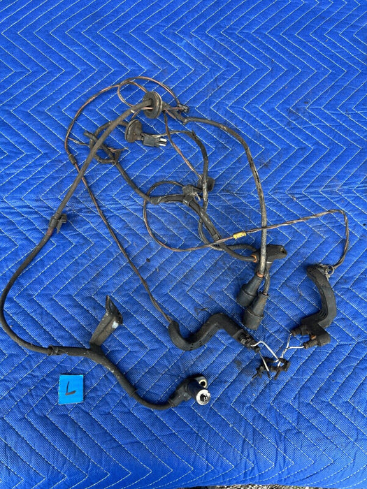 1979-85 Mercedes 300SD W126 Sedan Left & Right Brake Wire ABS Sensors OEM #450EM