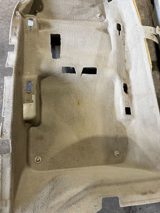 02-12 Audi A4 B6 Sedan Interior Molded Tan Carpet Liner Front & Rear OEM #172EM