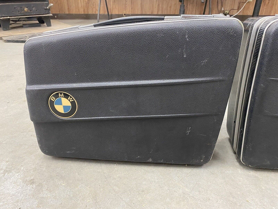 BMW R65 R75 R80 R90 R100 /6 /7 Airhead Left & Right Pannier Luggage Pair #2973E