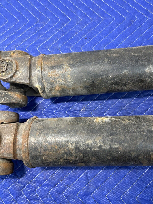 1963-1982 Corvette C2 C3 GM Half Shafts Driveshaft Axles L & R w/Flanges #3314E