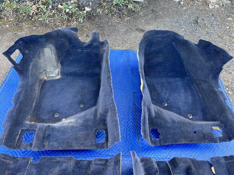 2005-2007 Volvo S60R Sedan Blue Molded Carpet Set Front & Rear LH & RH OEM#987EM