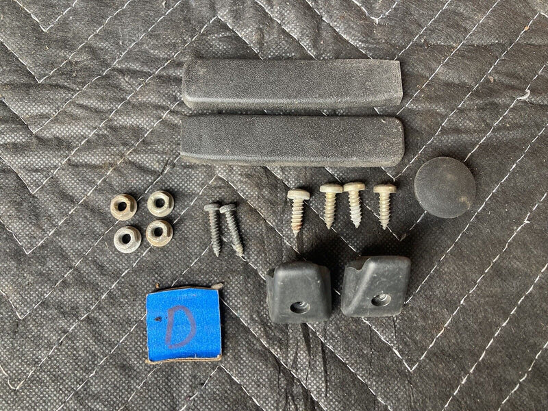 1982-1994 BMW E30 318i 325i Quarter Glass Bolts Hardware Hooks OEM #2308M