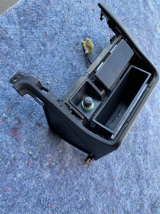 99-01 ISUZU VEHICROSS Lower Center Dash Ash Tray & Radio Surround OEM #1380E