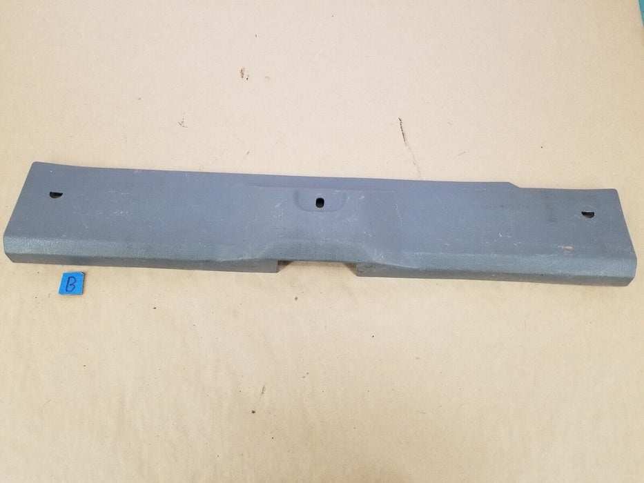 1992-1997 Volvo 850 850R Sedan Rear Trunk Scuff Plate Panel Trim Gray OEM #2798E