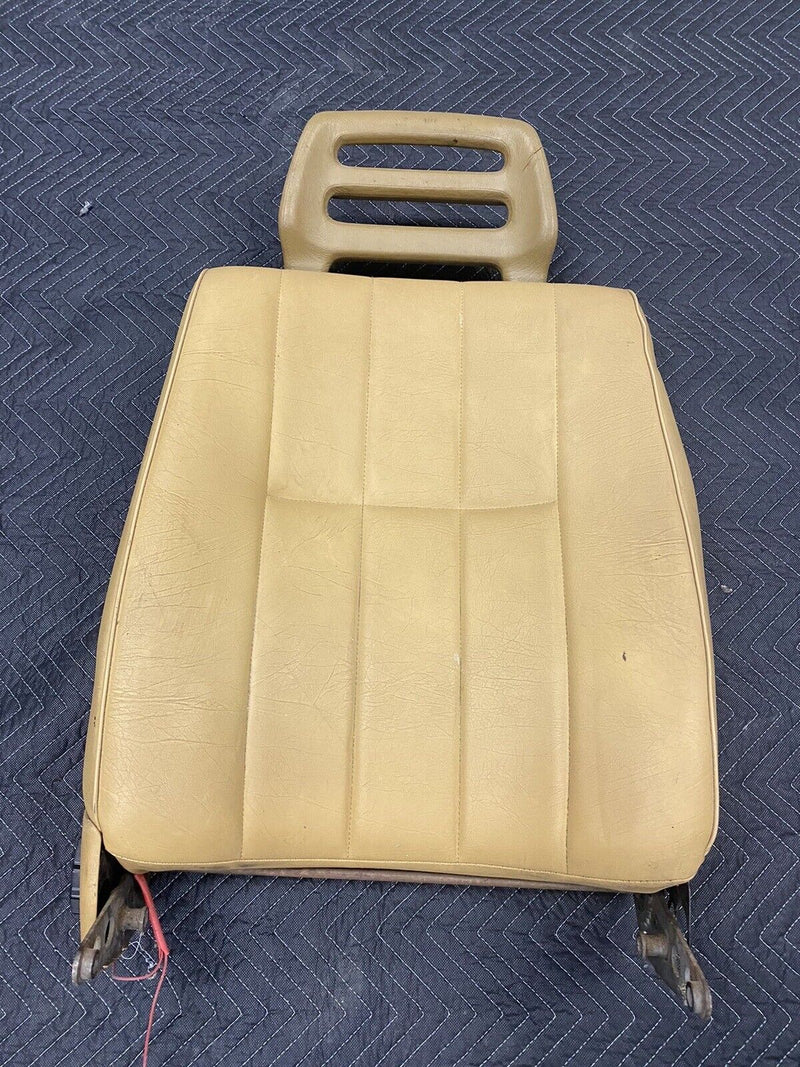 1986-1993 Volvo 240 244 245 Passenger Side Front Seat Upright Heated Tan #2983E