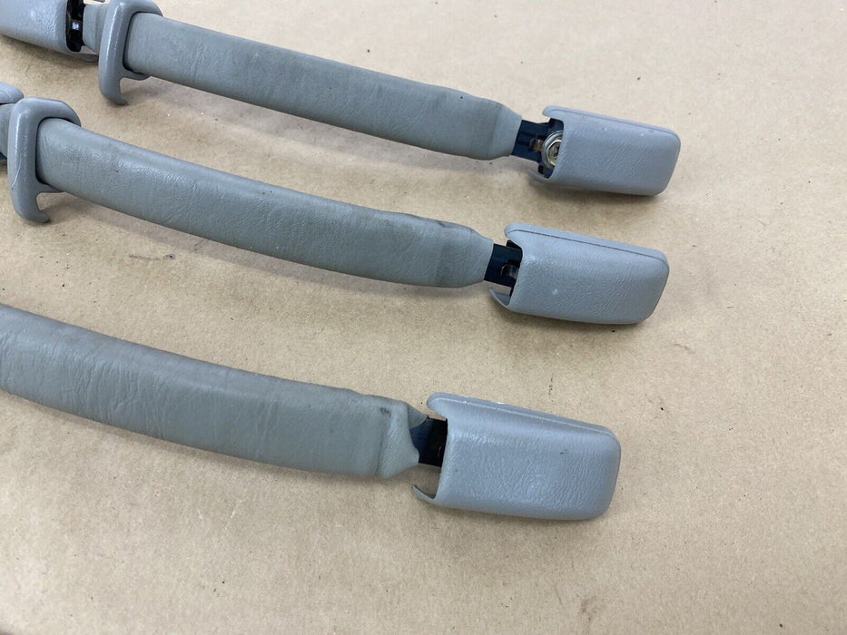 1997-2001 Lexus ES300 Upper Grab Handle Set Of 3 Gray Roof Handles OEM #2371E