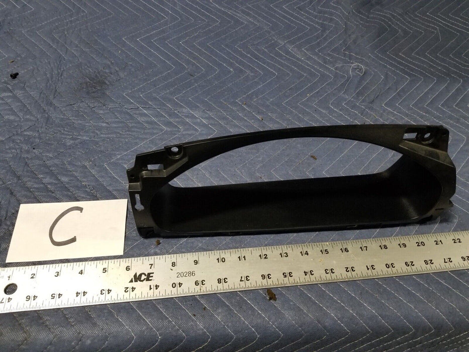 2002-2008 Jaguar X-Type 2.5L X400 Gauge Cluster Surround Trim Black OEM #1988E