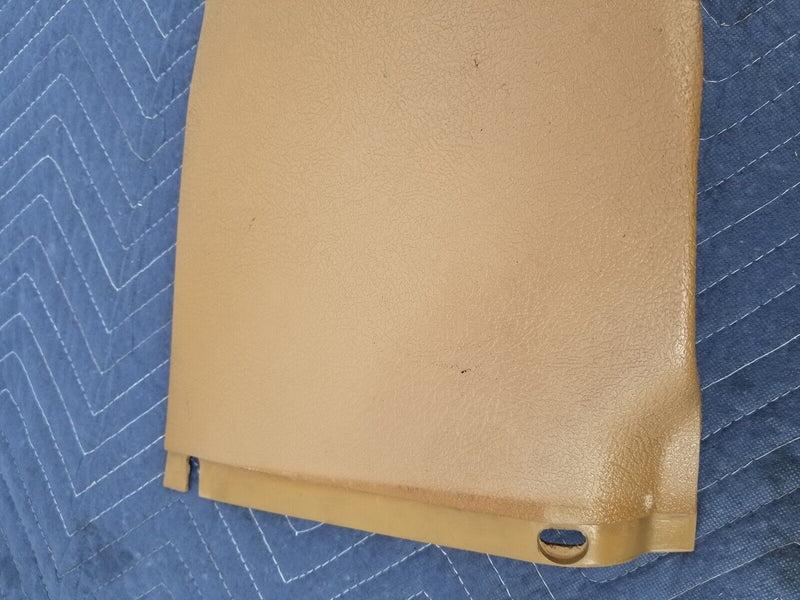 Volvo 240 244 245 Passenger Side Inner Footwell Kick Panel Center Tan OEM #2584E