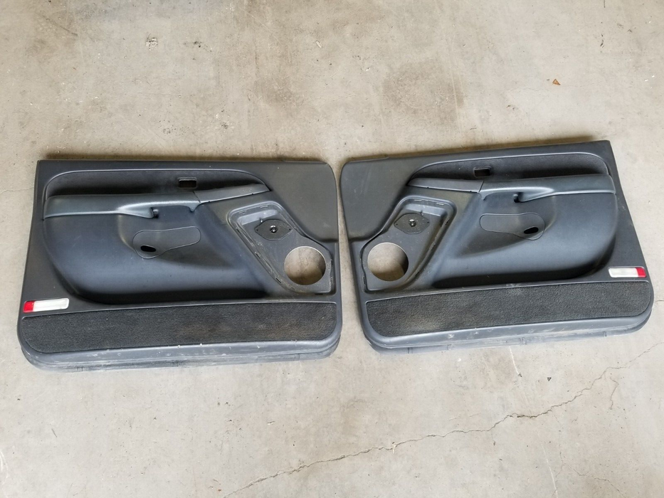 1999-2007 CHEVY 1500 SILVERADO SIERRA PICKUP EX DOOR CARDS INTERIOR PANEL #791CN