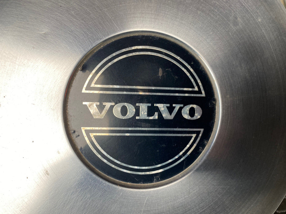 1985-1990 Volvo 740 760 Wheel Rim Cover Center Chrome Hub Cap 9 5/8” OEM #1743E