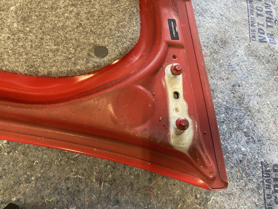 2005-2007 Volvo S60R S60 Trunk Passion Red Rear Deck Lid #1259M