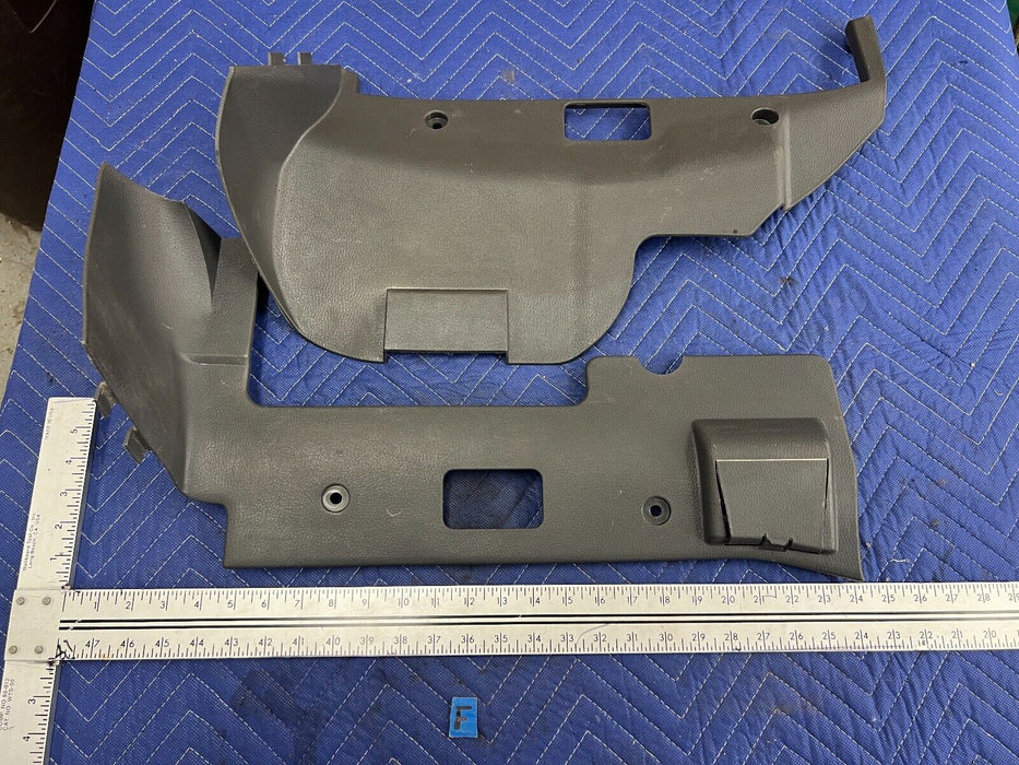 2005-2007 Volvo S60R V70R LH & RH Lower Dash Knee Kick Panel Trim Set OEM#1076EM