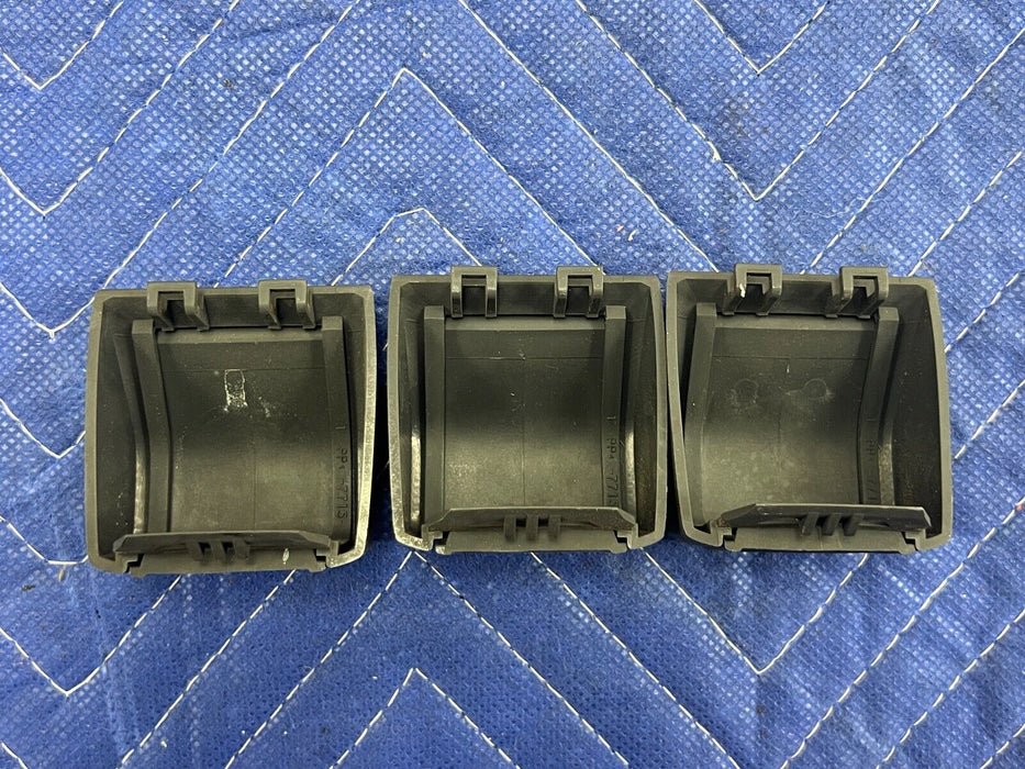 2005-2007 Volvo S60R 3 Rear Seat Child Restraint Anchor Plate Covers OEM #1148EM