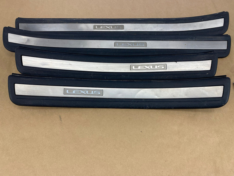 1997-2001 Lexus ES300 Set of 4 Door Sill Scuff Plate Trim Panels OEM #2329E