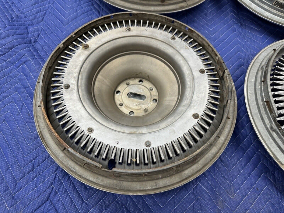 1968-1973 Corvette C3 Original Starburst Turbine Hub Cap Wheel Covers 15” #3226E