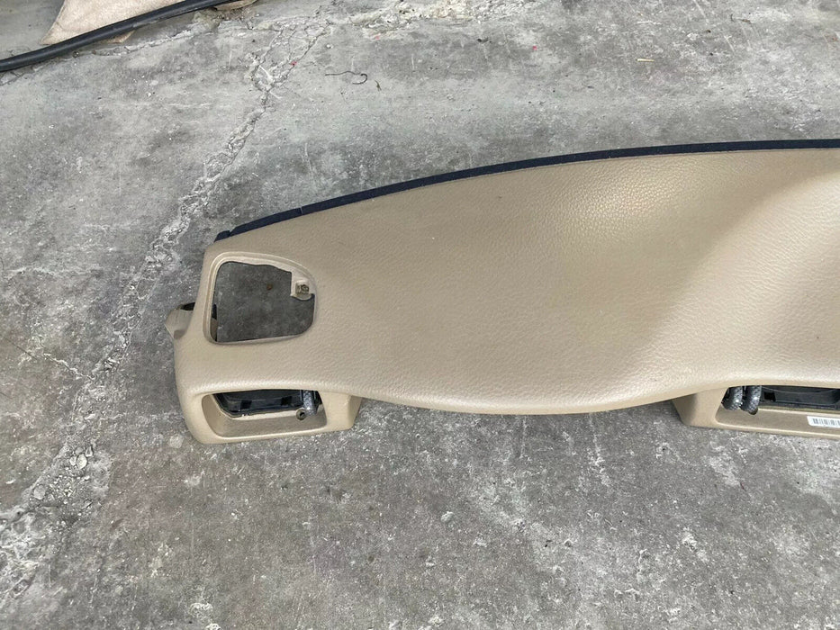 1998-00 Volvo V70 V70XC C70 S70 Tan Beige Leather Dash Pad OEM Upper #1027E