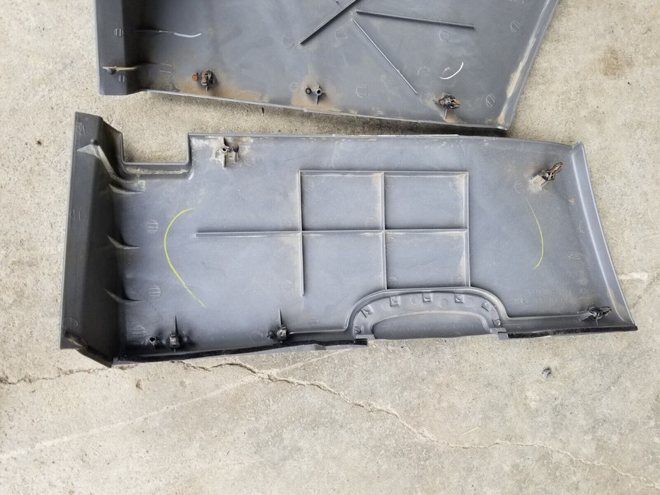 1992-2007 Ford E150 E250 E350 OEM DRIVER PASSENGER KICK PANELS KNEE  #875CN