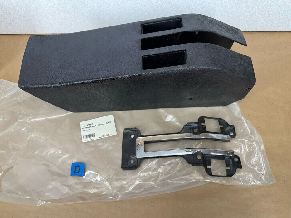 Center Console Brake 1968 Corvette C3 GM Parking Brake Surround Center Console H20804Z I/67 ...