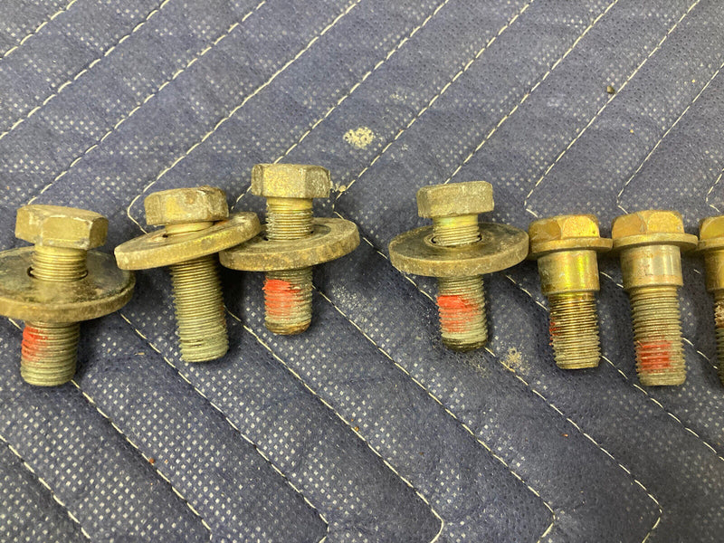 1975-1985 Volvo 242 240 244 245 Seat Belt Retaining Bolds Hardware OEM #1669M