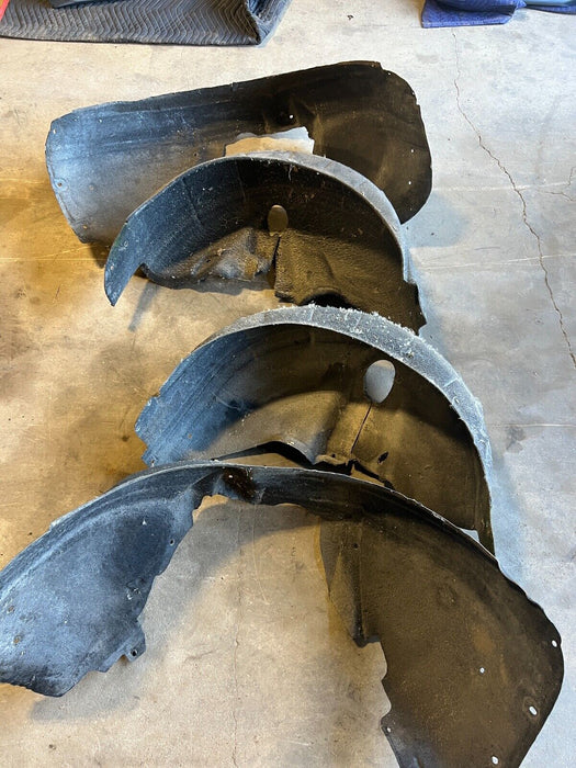 2003-2009 Audi S4 B6 B7 8E Front Rear RH LH Wheel Well Liners Splash OEM #526EM