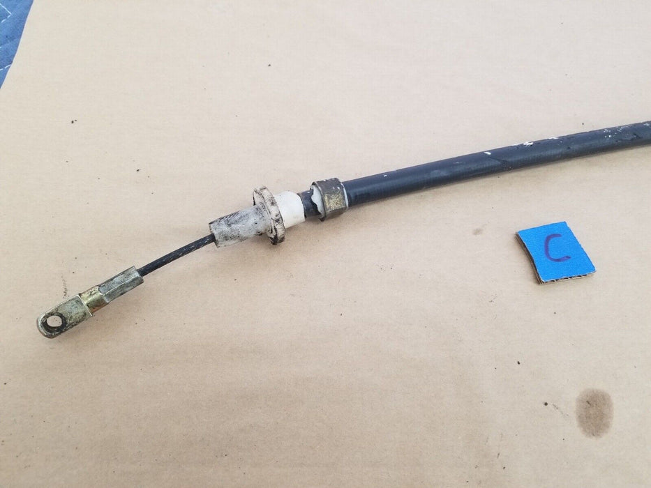 Volvo 240 244 245 Manual Transmission Clutch Cable Assembly M46 M47 OEM #2668E